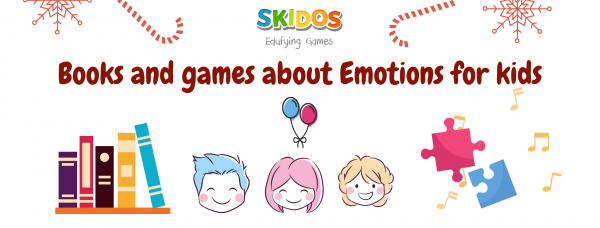Books and games about Emotions for kids
